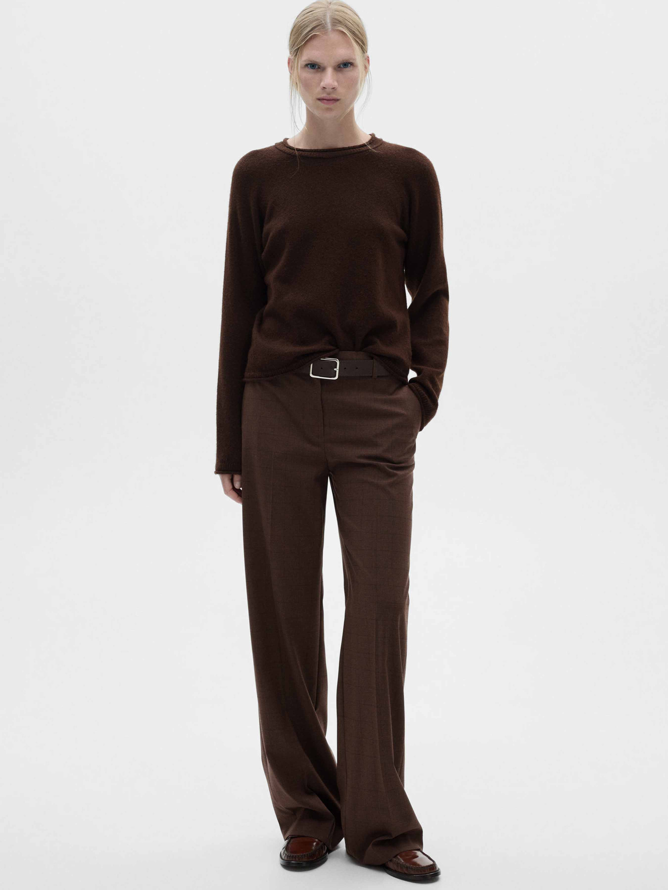 Классические штаны MANGO модель 77018270_8 Фото