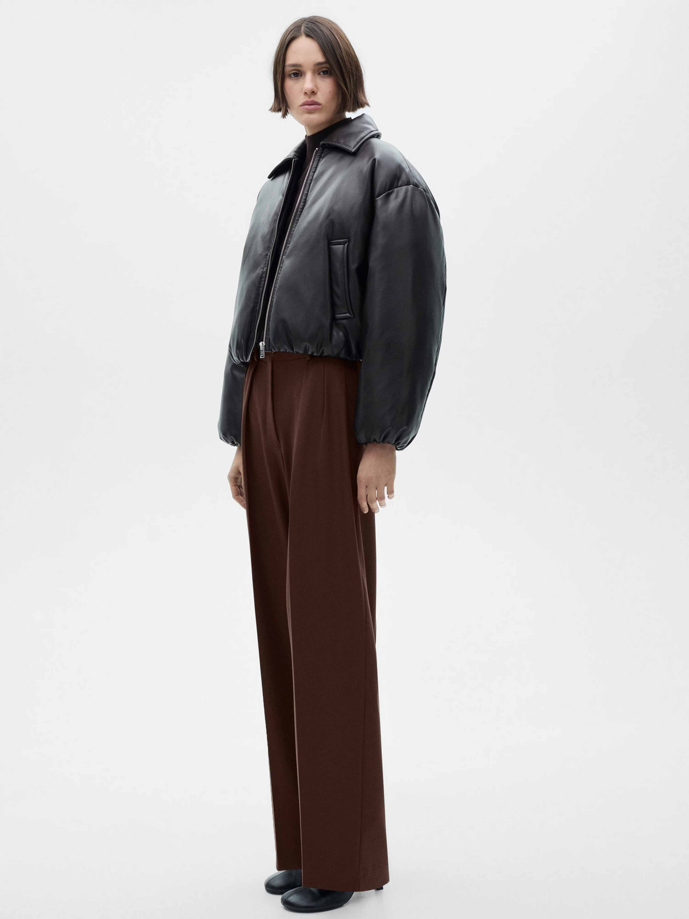 Брюки классические MANGO модель 77038285_30 Фото