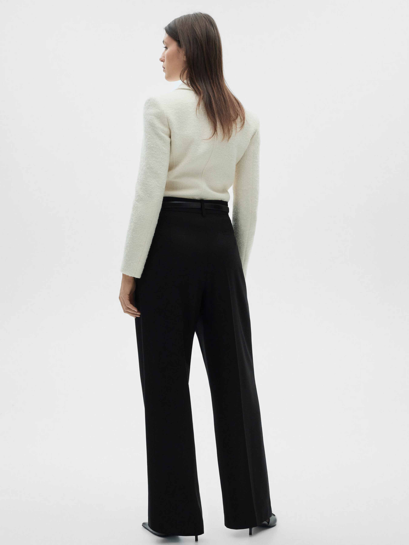 Брюки классические MANGO модель 77038285_99 Фото