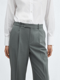 Штани класичні MANGO Tamara модель 57077761_92 Фото