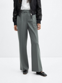 Брюки классические MANGO Tamara модель 57077761_92 Фото