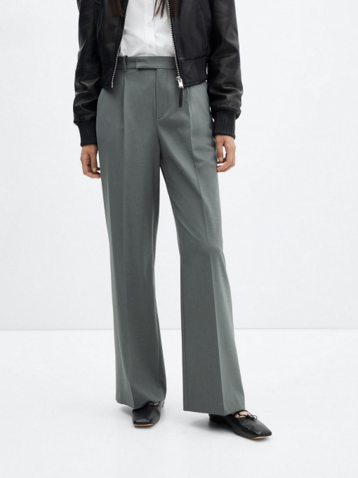 Брюки классические MANGO Tamara модель 57077761_92 Фото