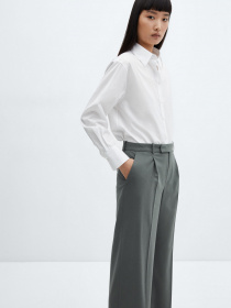 Класичні штани MANGO Tamara модель 57077761_92 Фото