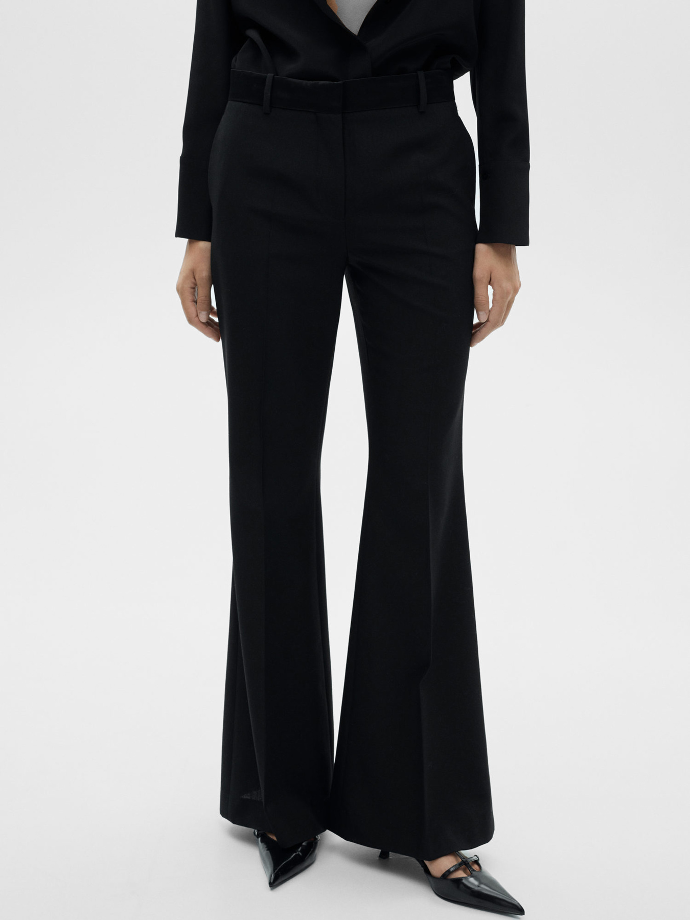 Брюки классические MANGO модель 77039246_99 Фото