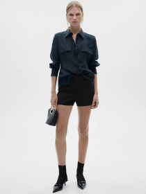 Повсякденні шорти MANGO модель 77099235_99 Фото