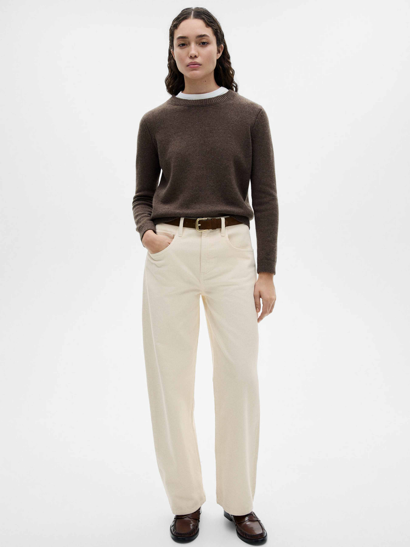 Брюки повседневные MANGO модель 77007127_2 Фото