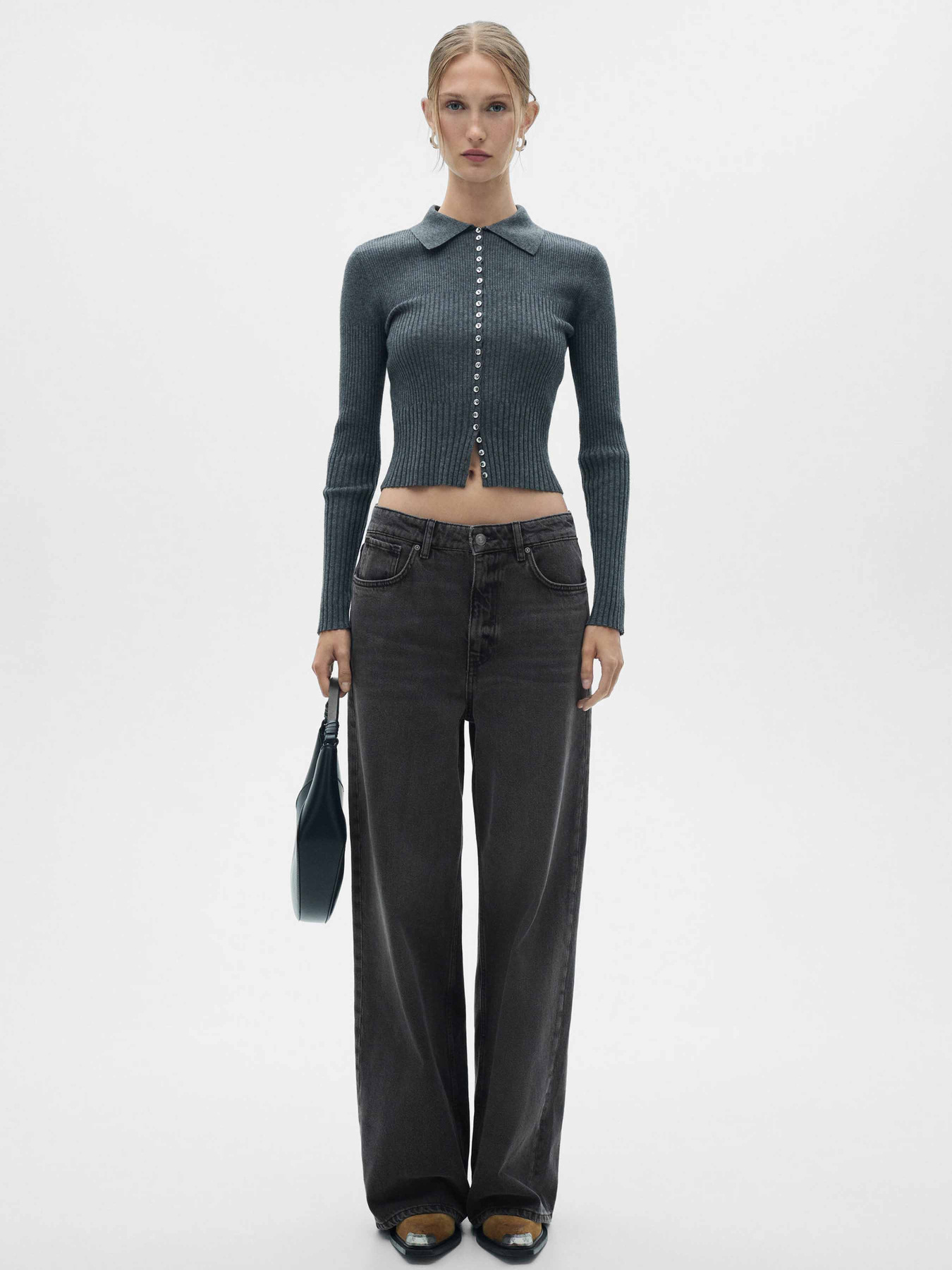 Прямые джинсы MANGO модель 77017717_TN Фото