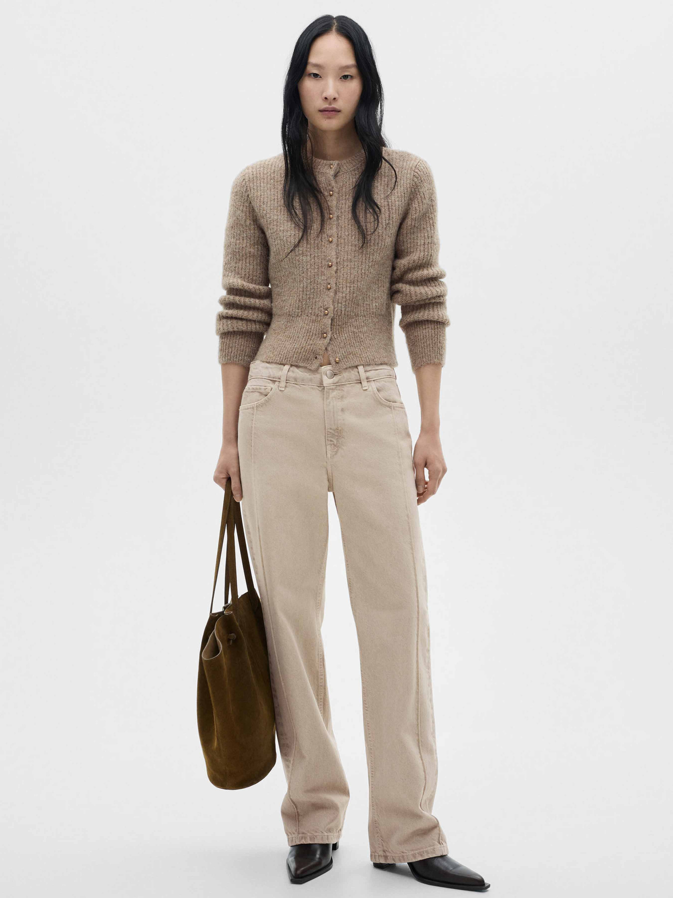 Прямые джинсы MANGO модель 77029076_6 Прямые джинсы MANGO модель 77029076_6 Фото