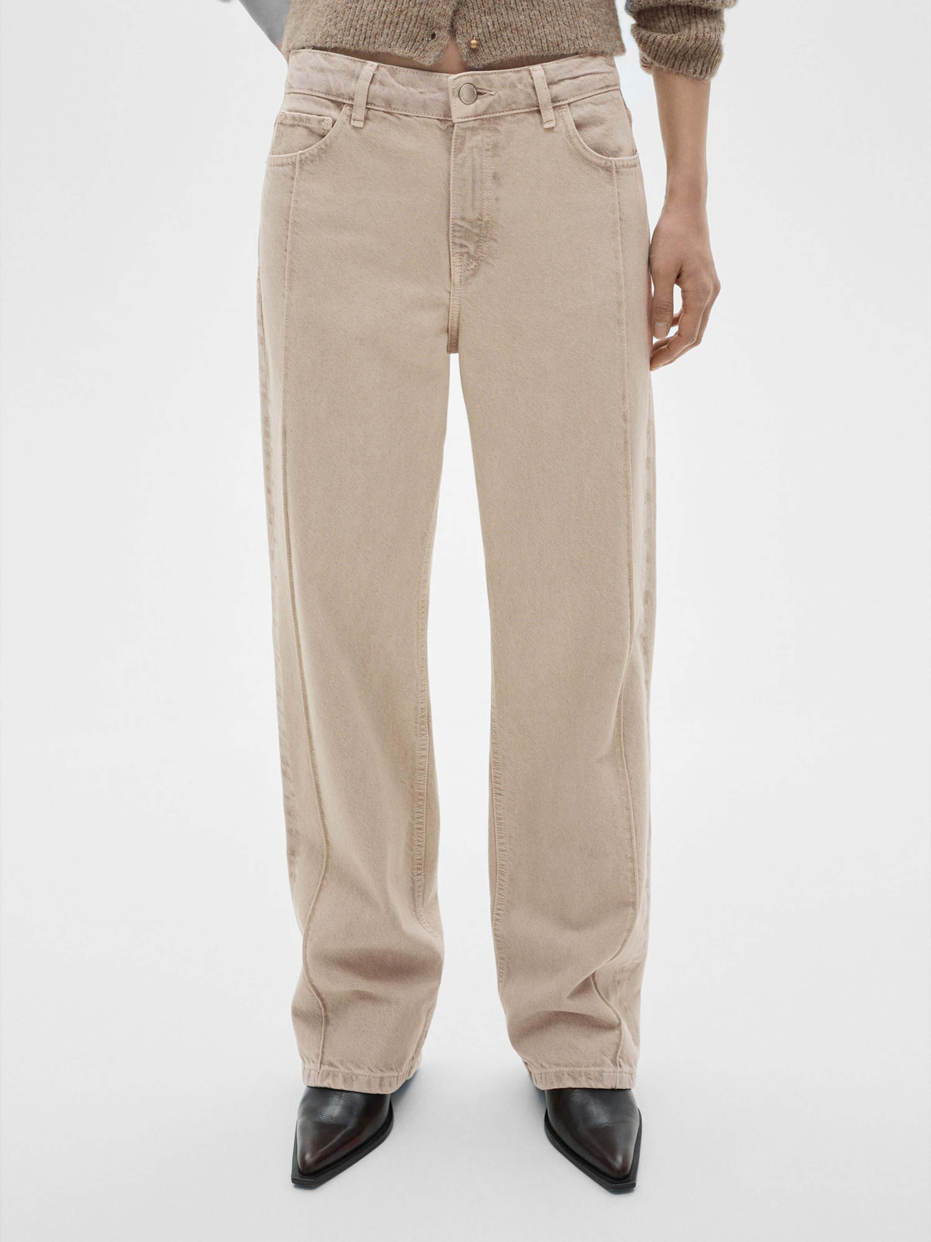 Прямые джинсы MANGO модель 77029076_6 Прямые джинсы MANGO модель 77029076_6 Фото