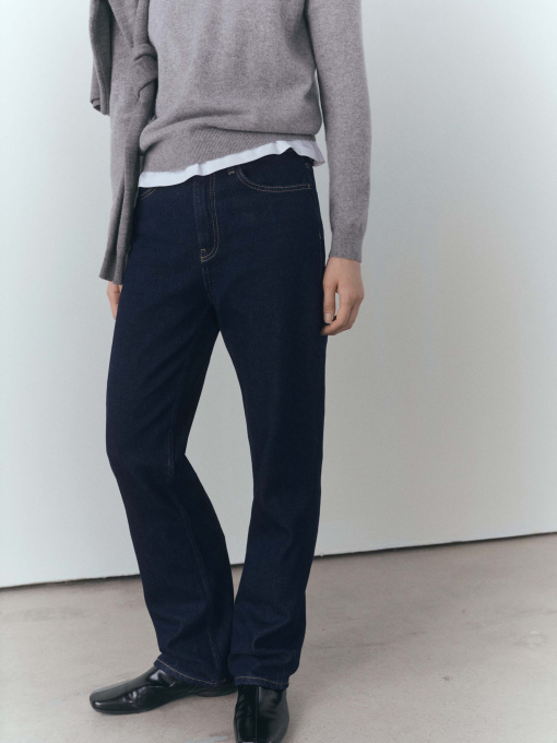 Прямые джинсы MANGO модель 77029077_TS Фото