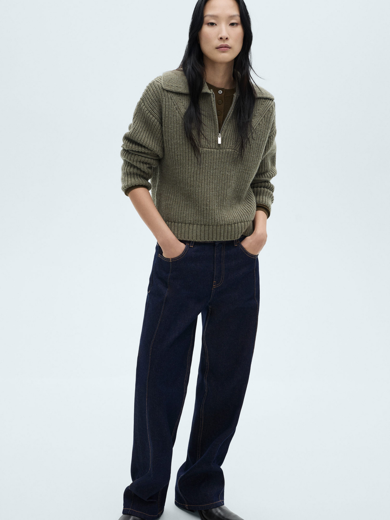 Прямые джинсы MANGO модель 77029078_TS Прямые джинсы MANGO модель 77029078_TS Фото