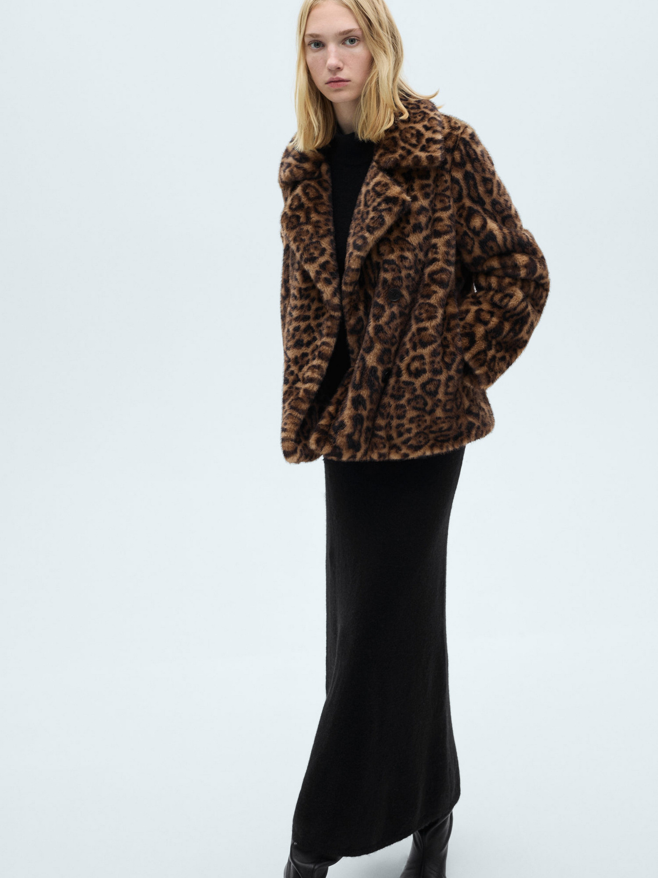 Шуба MANGO модель 77039045_9 Фото