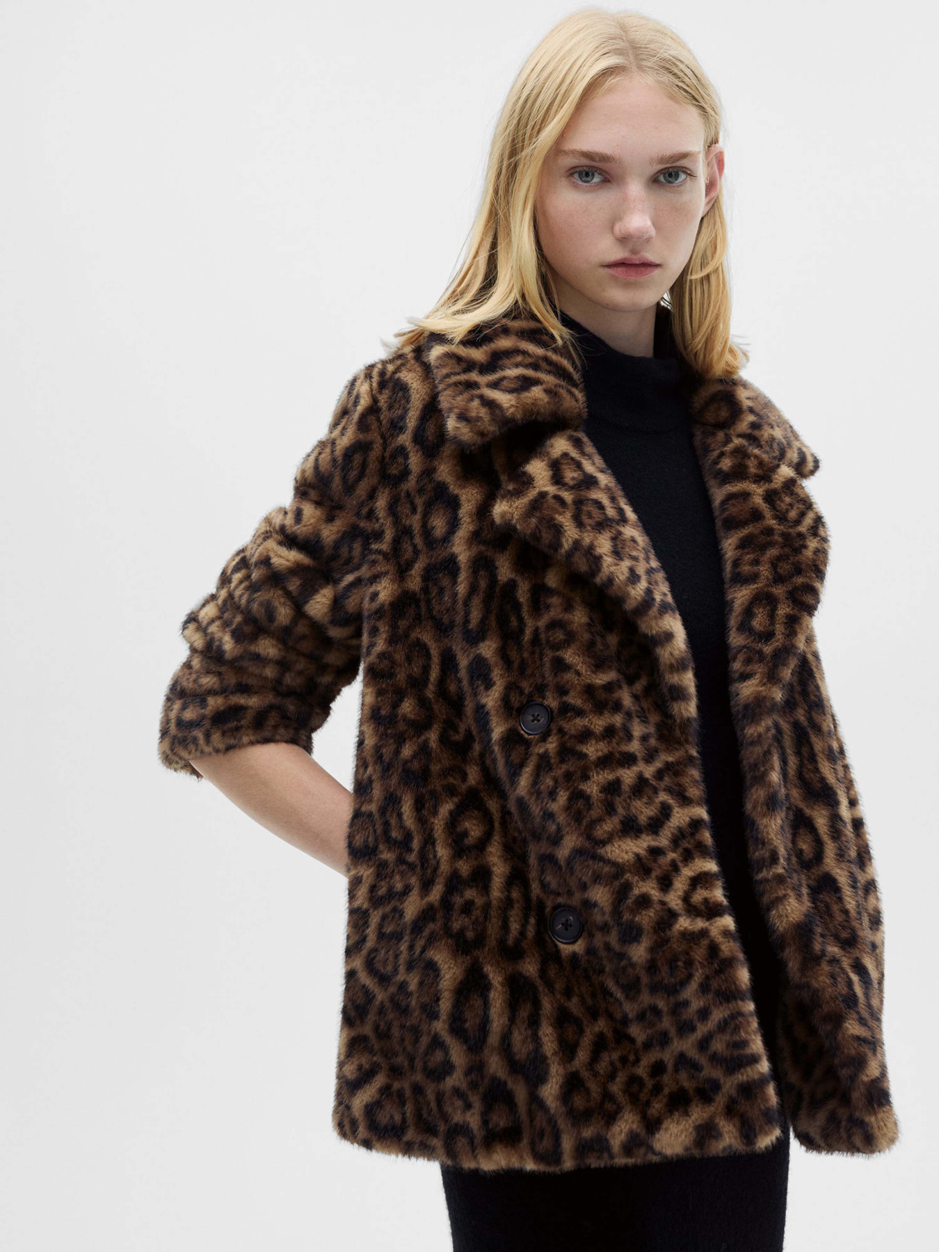 Шуба MANGO модель 77039045_9 Фото