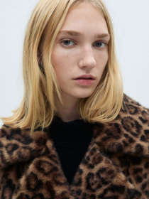 Шуба MANGO модель 77039045_9 Фото