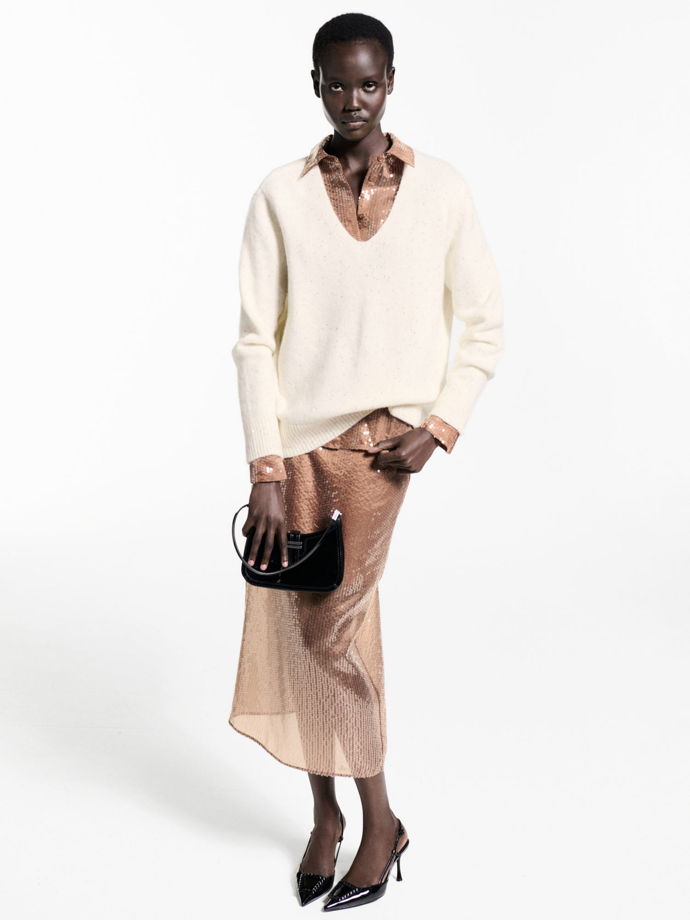 Джемпер MANGO модель 77019072_OR Фото