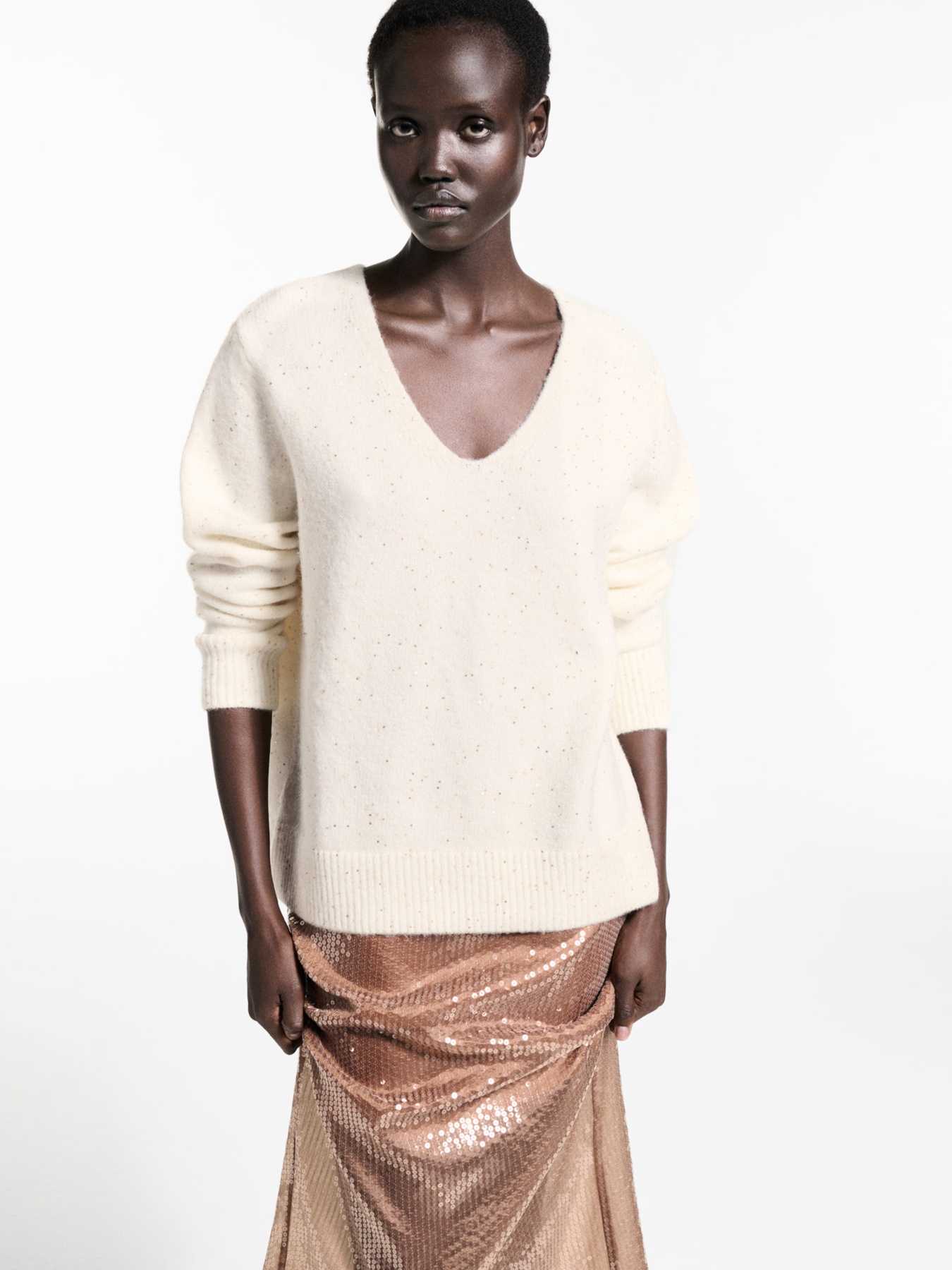 Джемпер MANGO модель 77019072_OR Фото