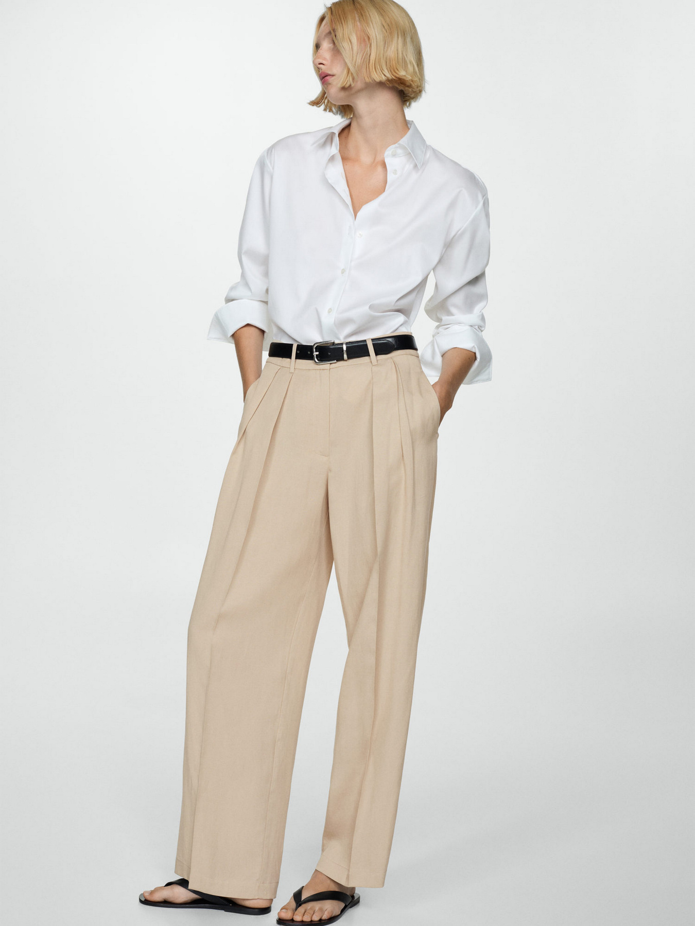 Штани палаццо MANGO модель 77044025_8 Фото