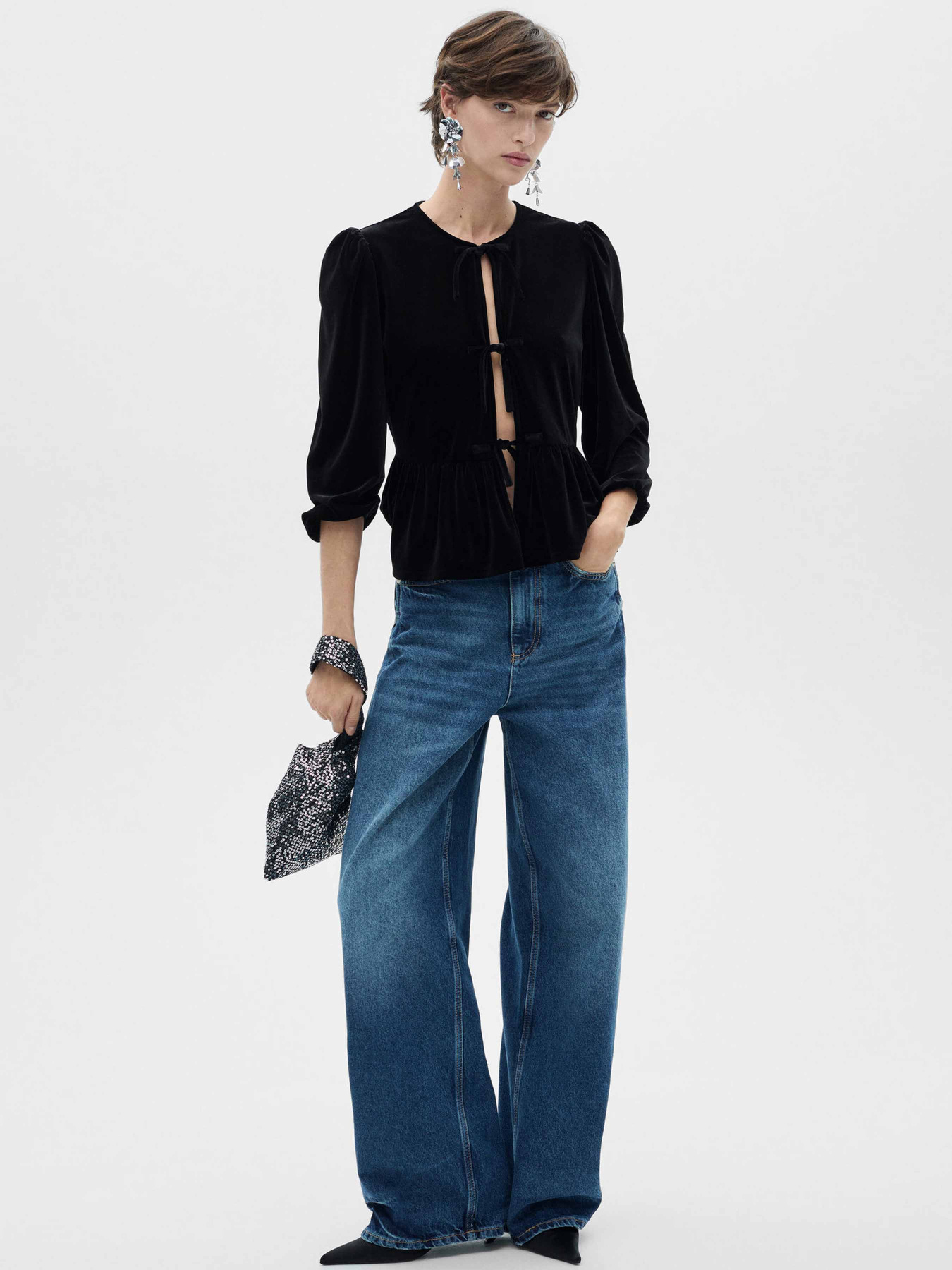 Блуза MANGO модель 77059068_99 Фото