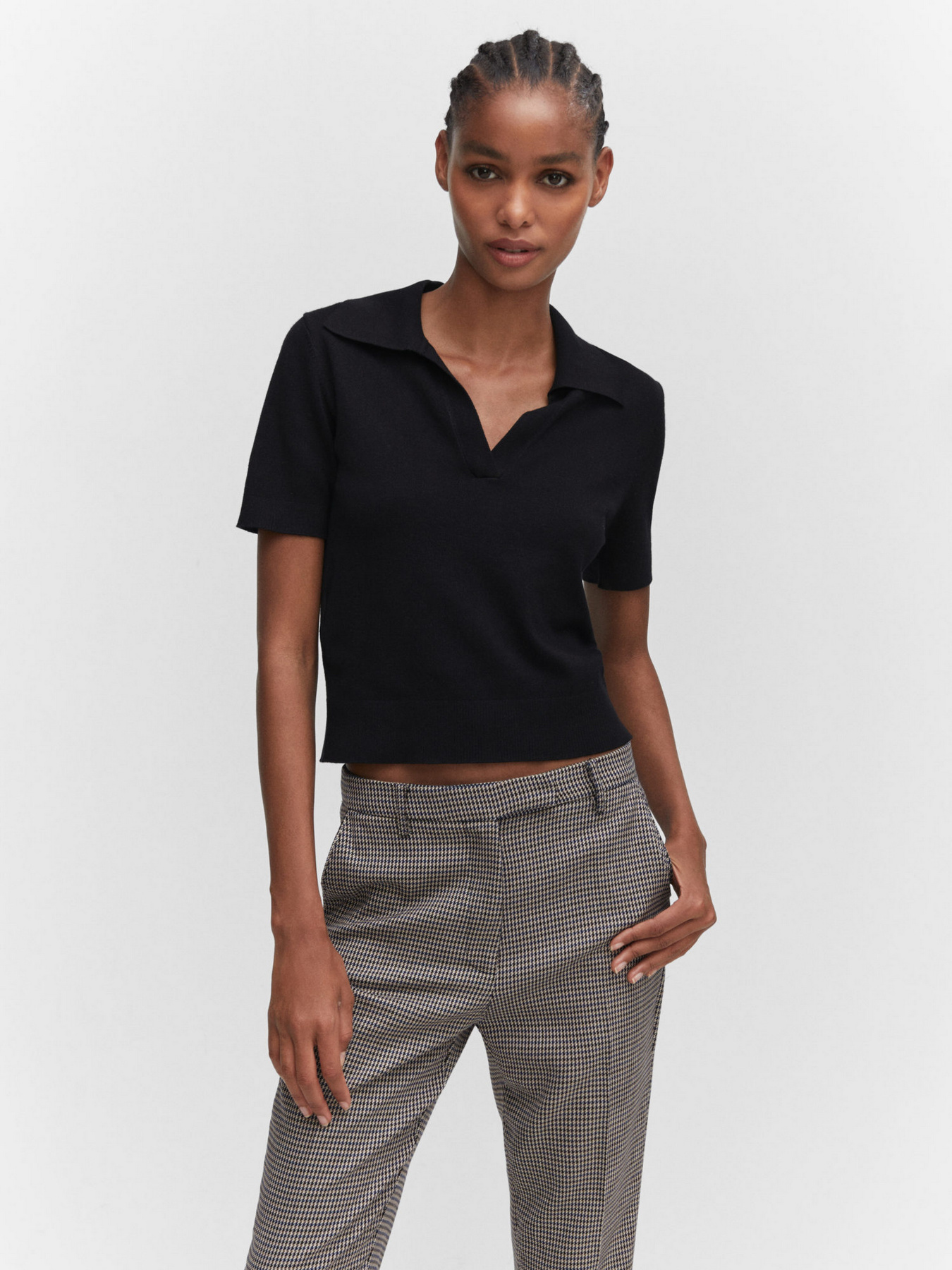 Штани класичні MANGO Warm модель 57013804_52 Фото