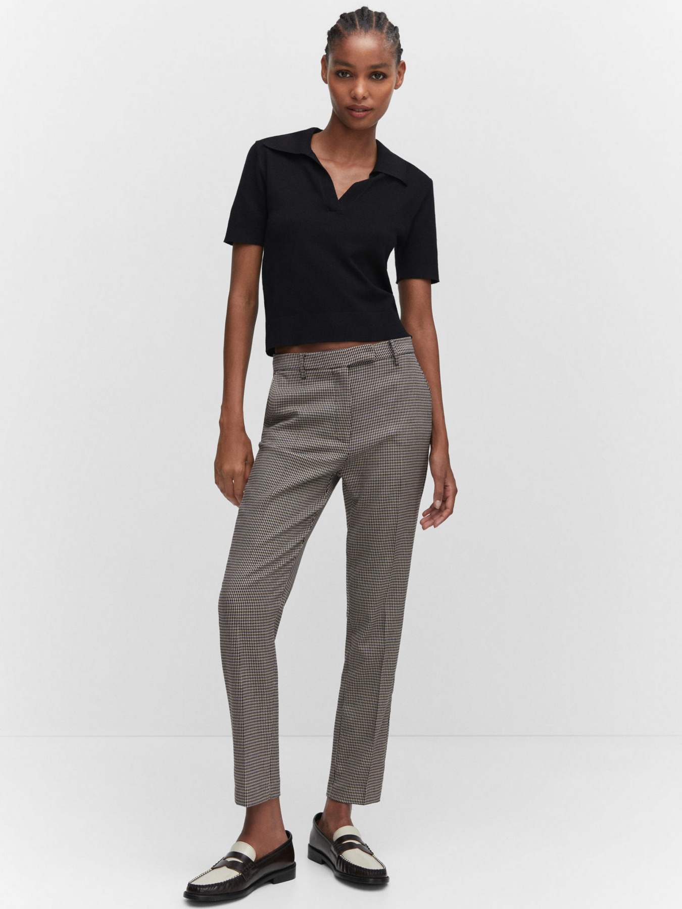 Штани класичні MANGO Warm модель 57013804_52 Фото