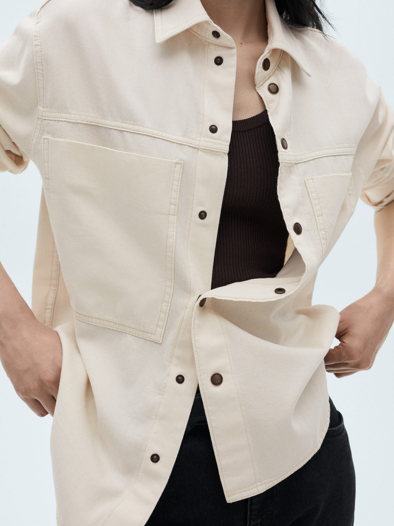 Сорочка MANGO модель 77089059_5 Фото