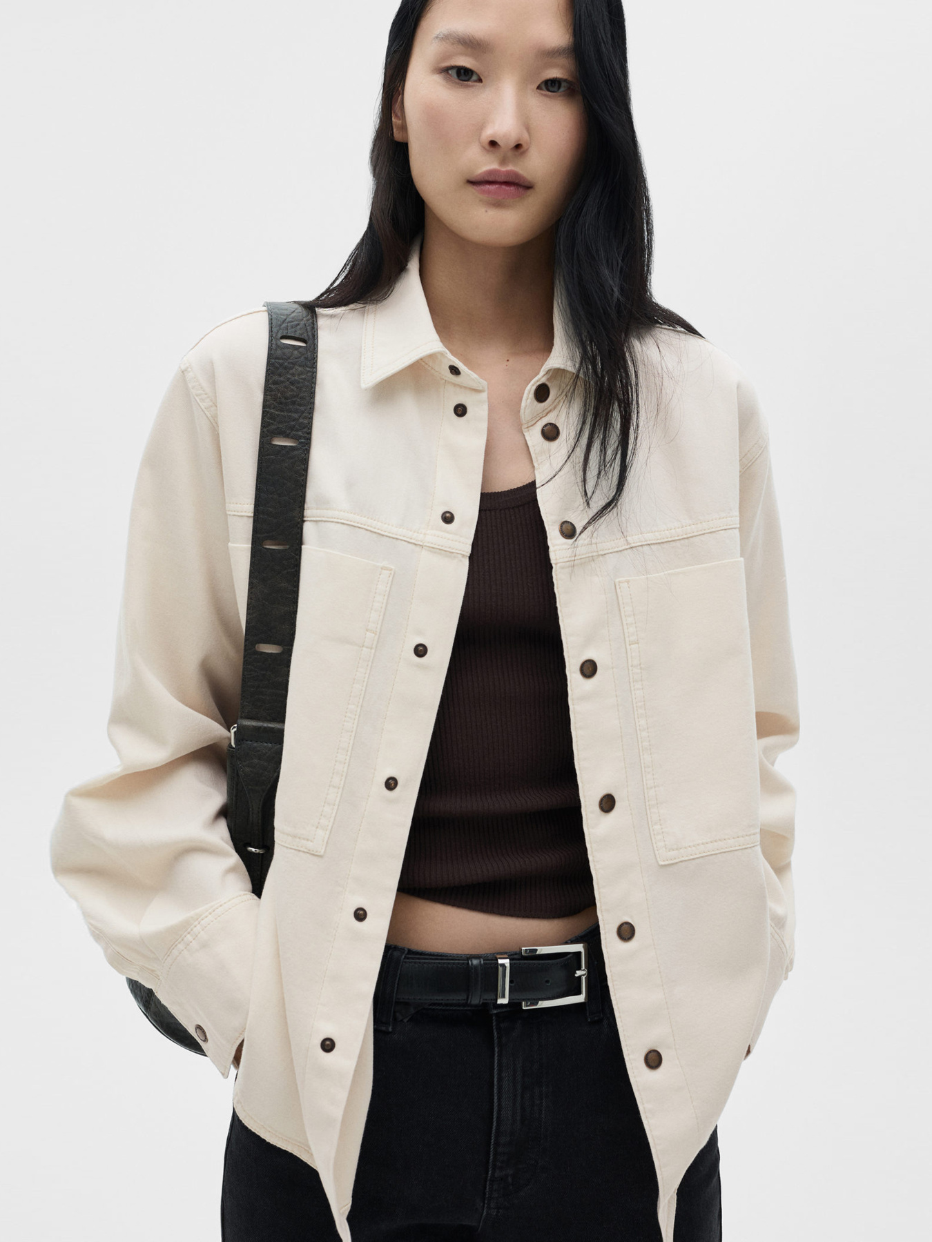 Сорочка повсякденна MANGO модель 77089059_5 Фото