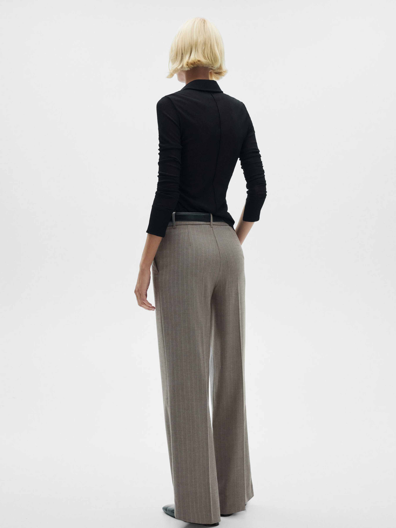 Штани класичні MANGO модель 77089241_30 Фото