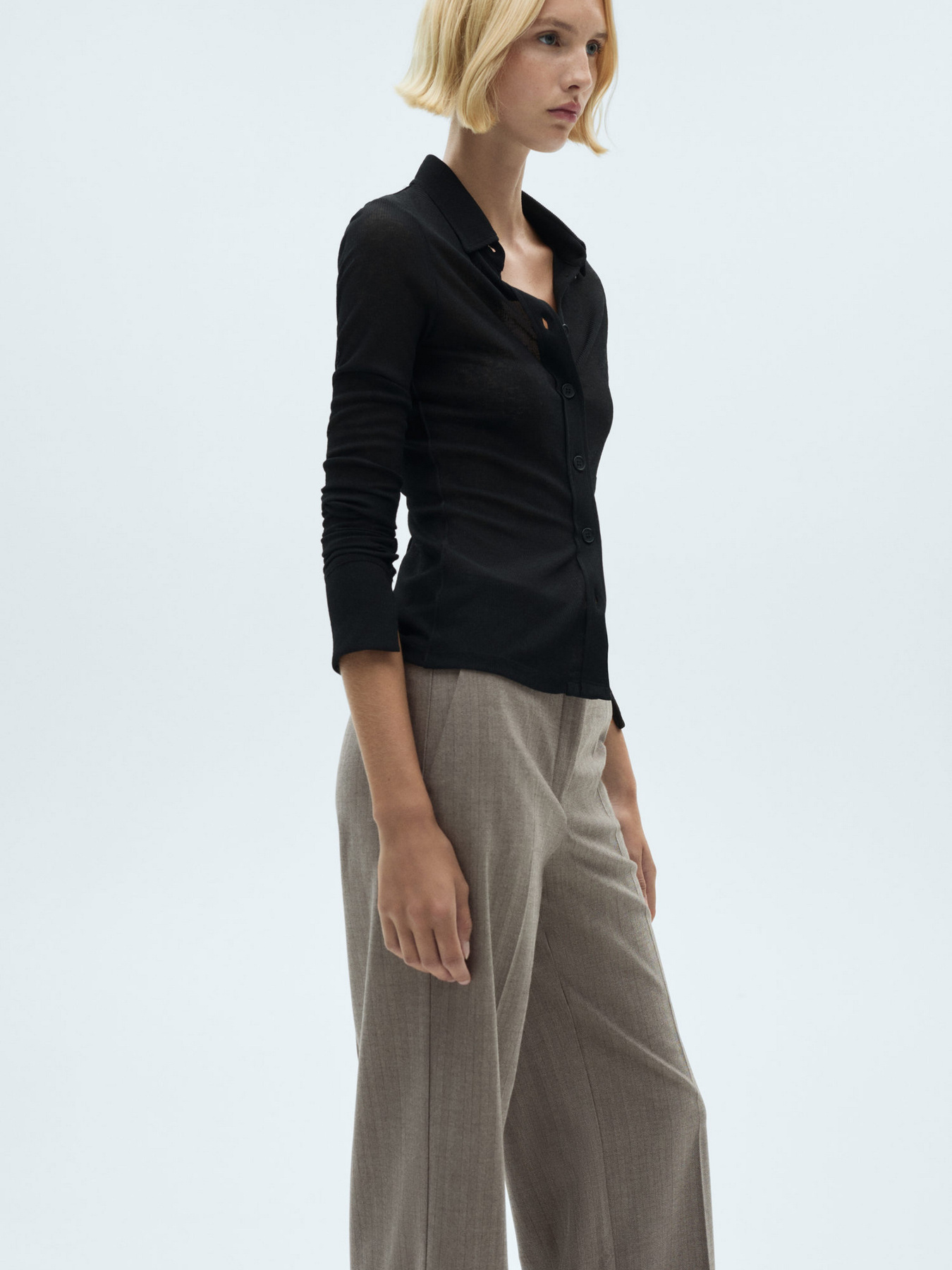 Штани класичні MANGO модель 77089241_30 Фото