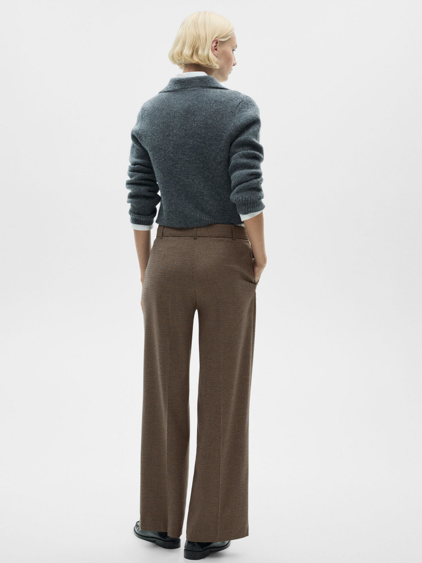 Штани класичні MANGO модель 77089241_52 Фото