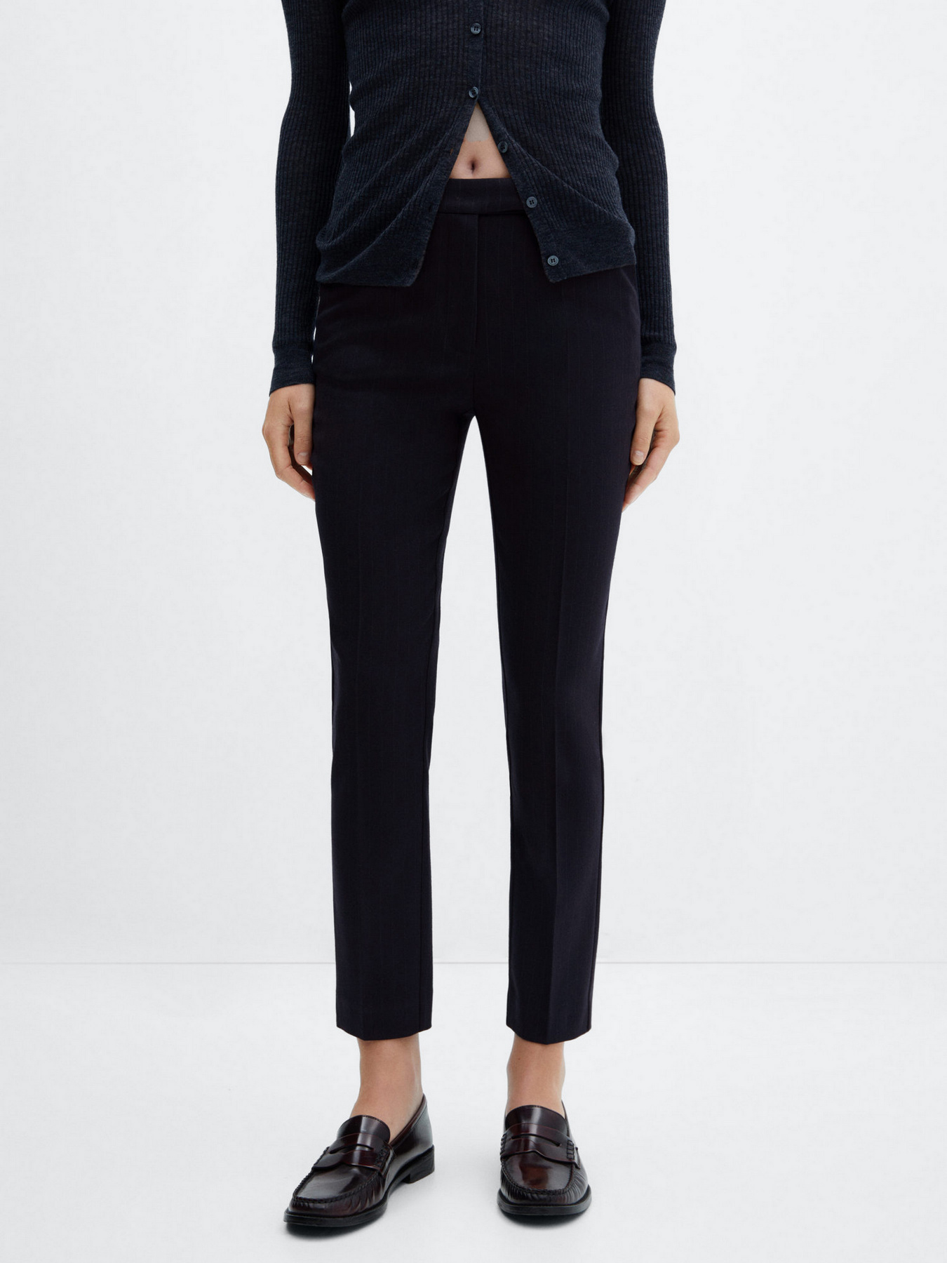 Класичні штани MANGO Warm модель 57013804_56 Фото