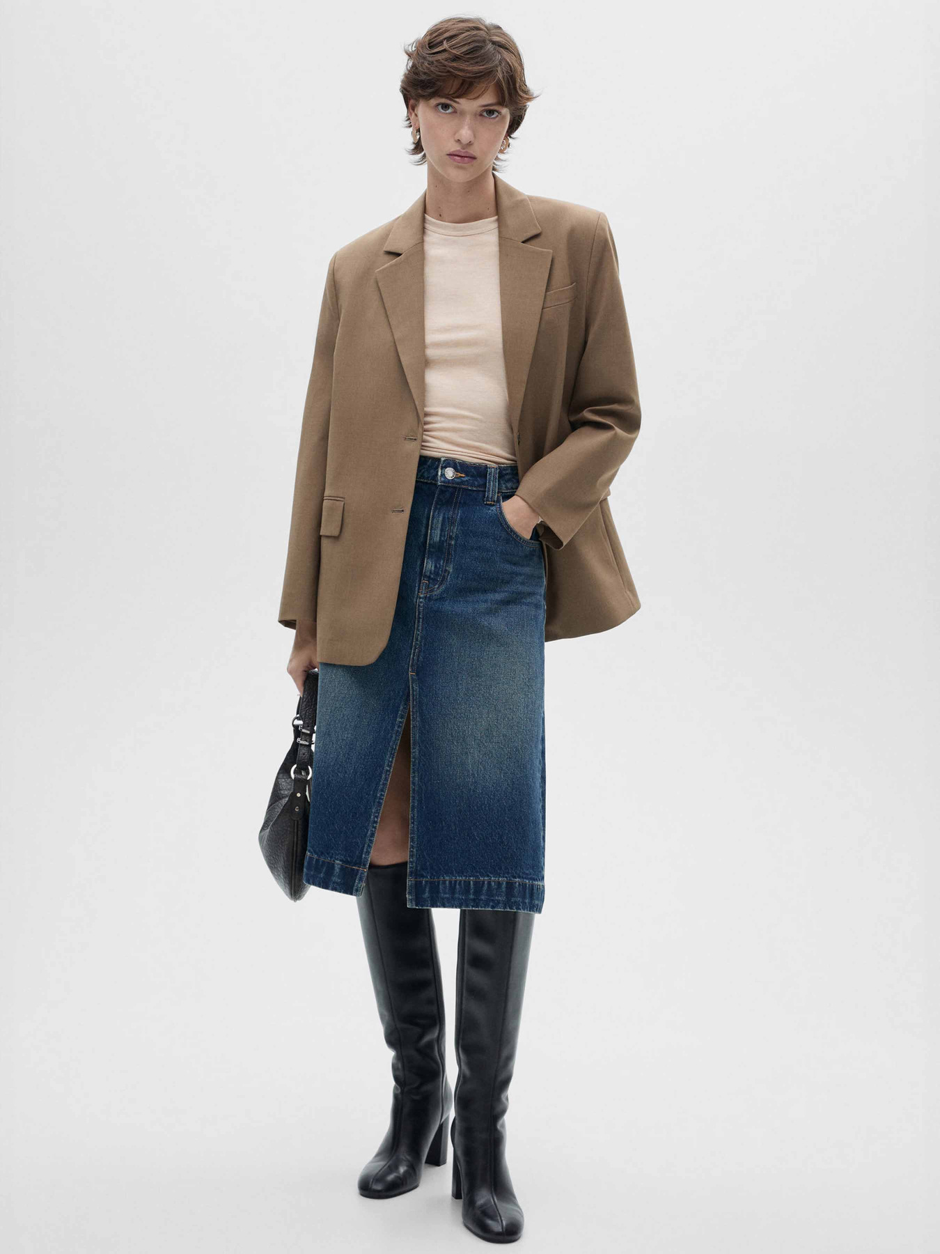 Лонгслив MANGO модель 87010438_7 Фото