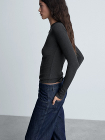 Лонгслів MANGO модель 87020444_95 Фото