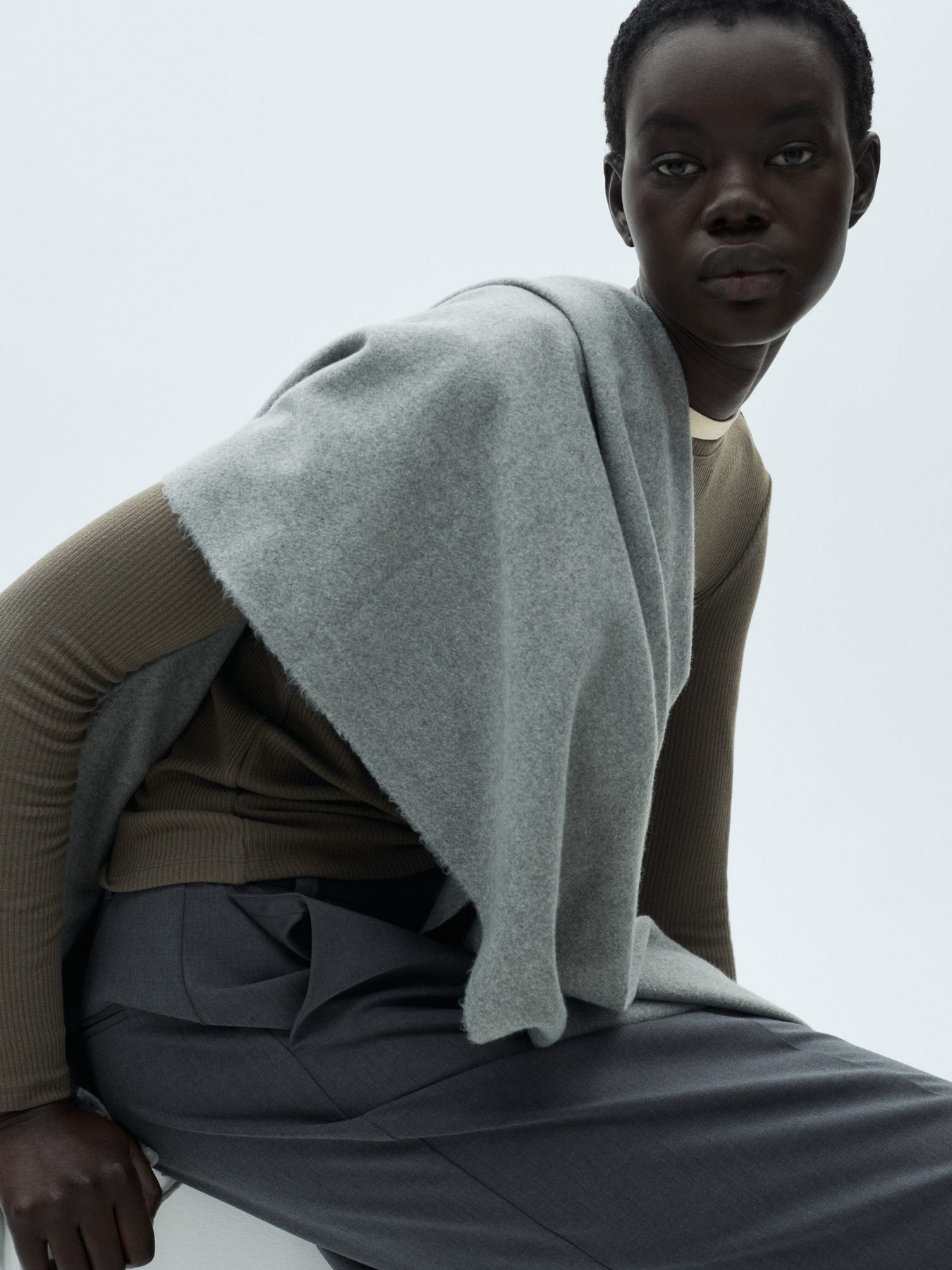 Лонгслів MANGO модель 87020445_37 Фото