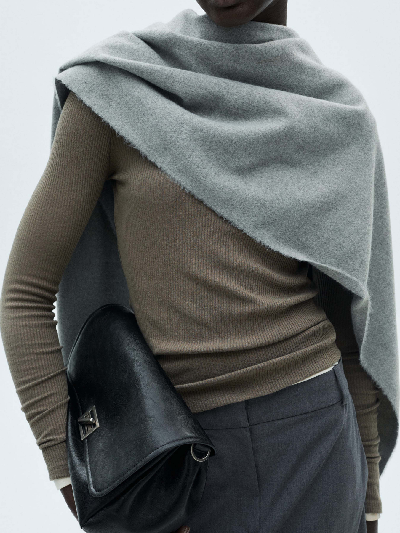 Лонгслив MANGO модель 87020445_37 Фото