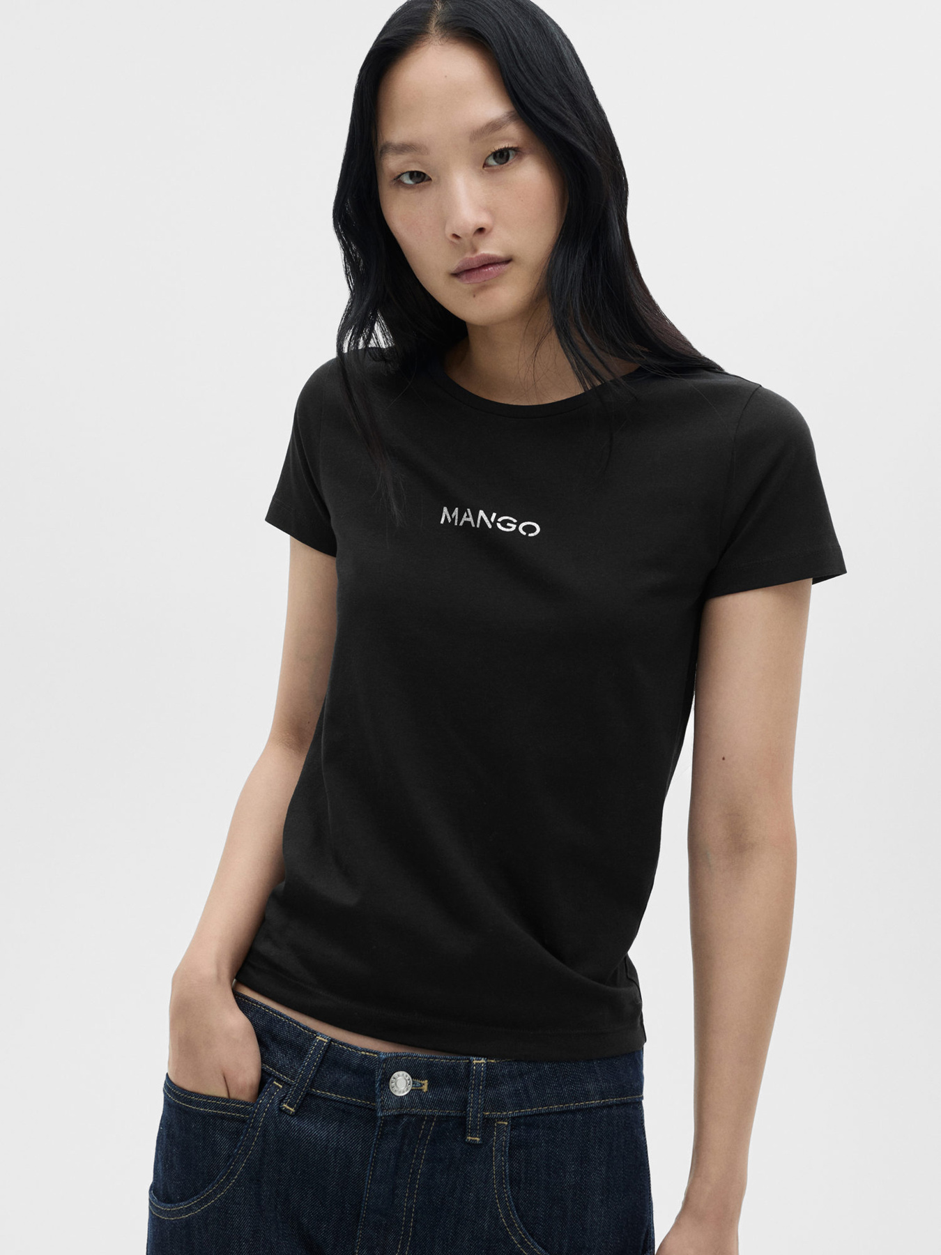 Футболка MANGO модель 87040291_99 Фото