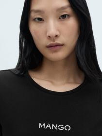 Футболка MANGO модель 87040291_99 Фото