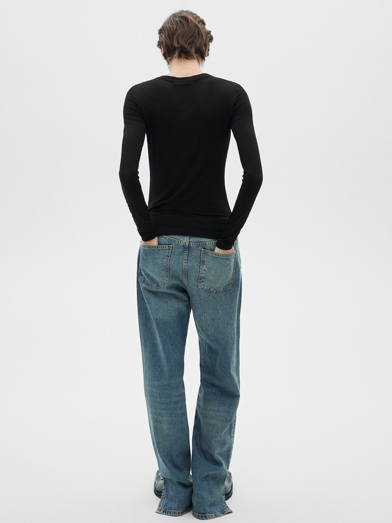 Лонгслів MANGO модель 87910438_99 Фото