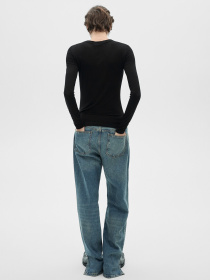 Лонгслів MANGO модель 87910438_99 Фото