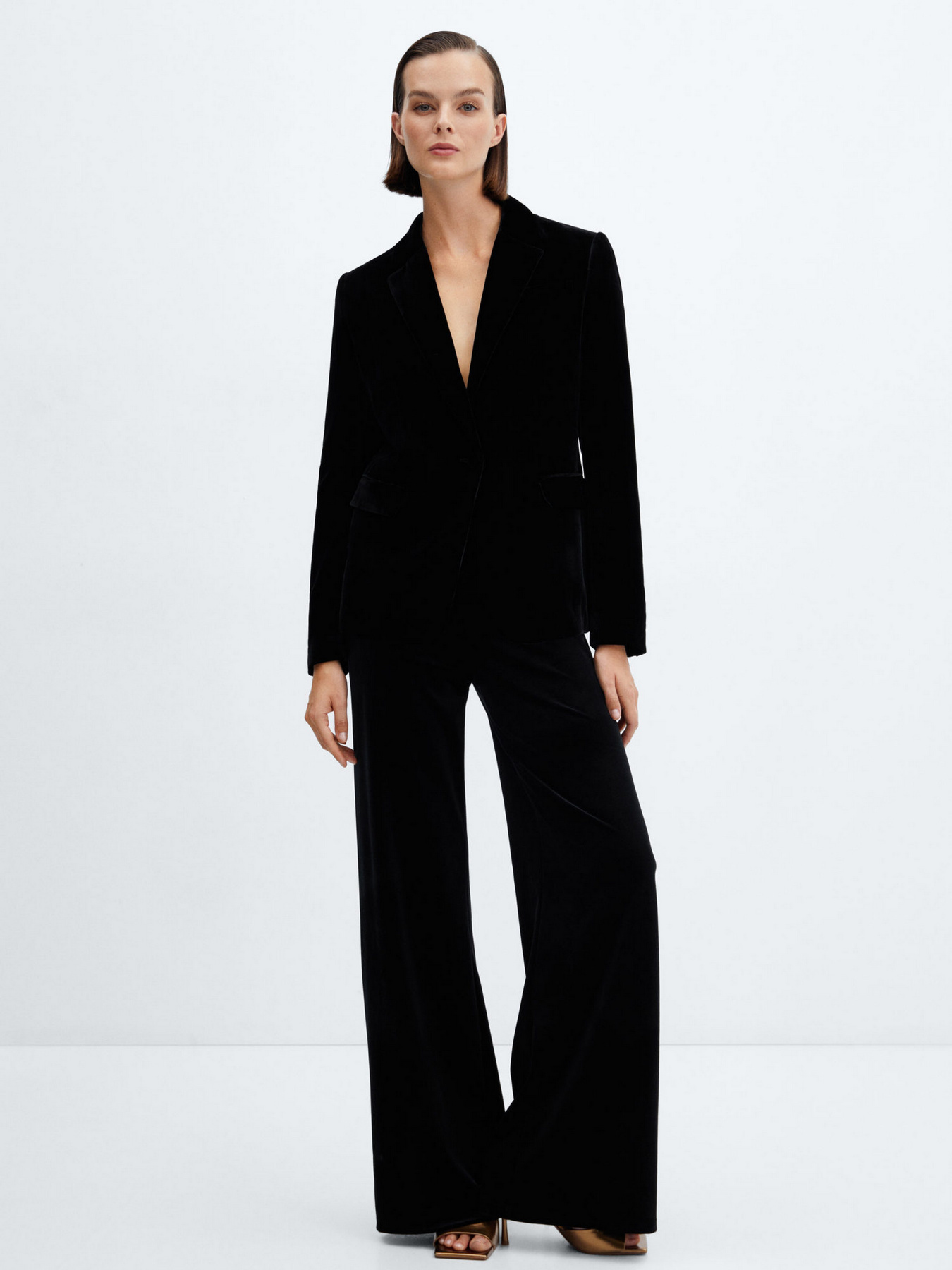 Брюки палаццо MANGO Xenphant модель 57069109_99 Фото