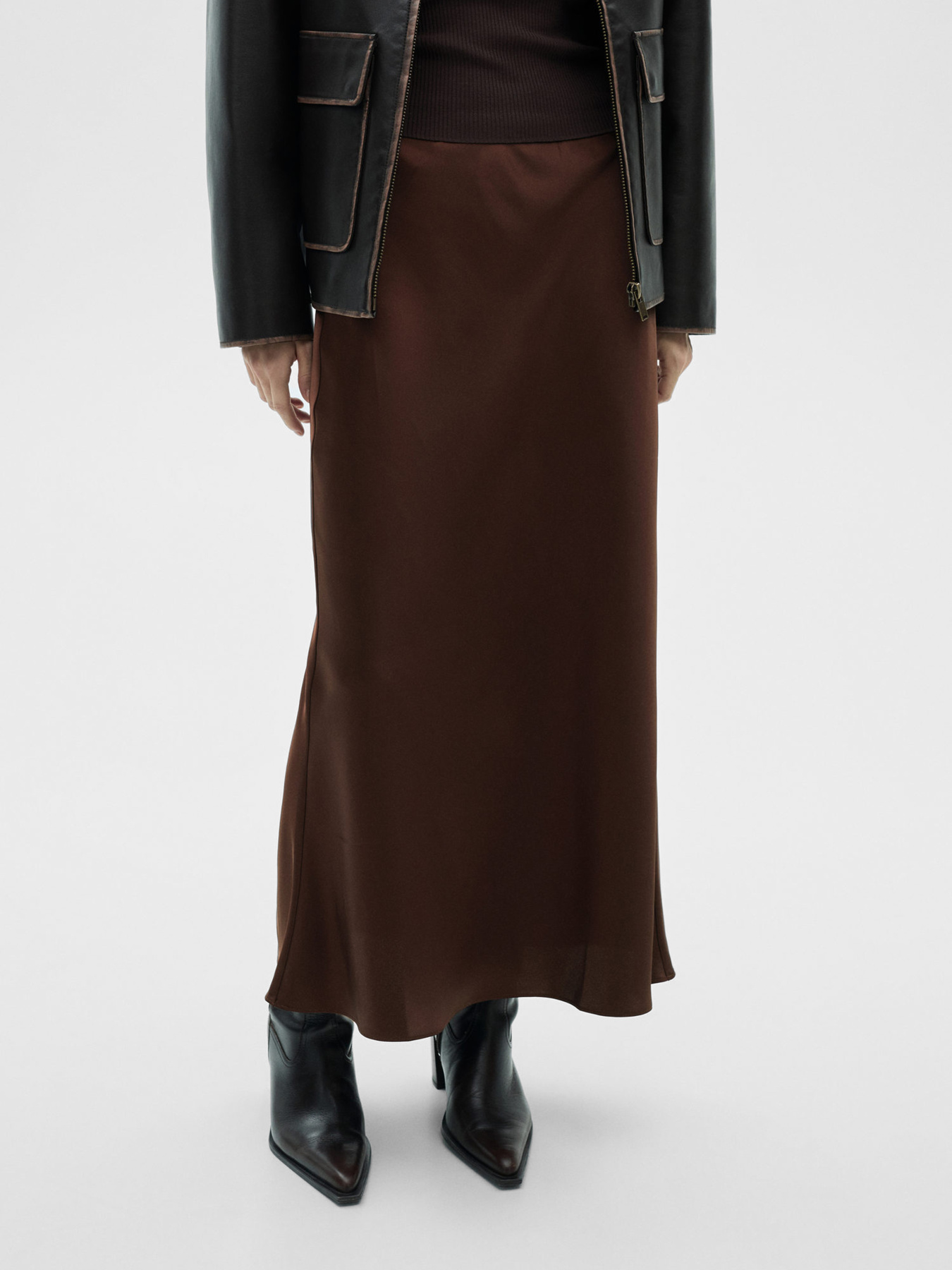 Спідниця міді MANGO модель 87070455_32 Фото