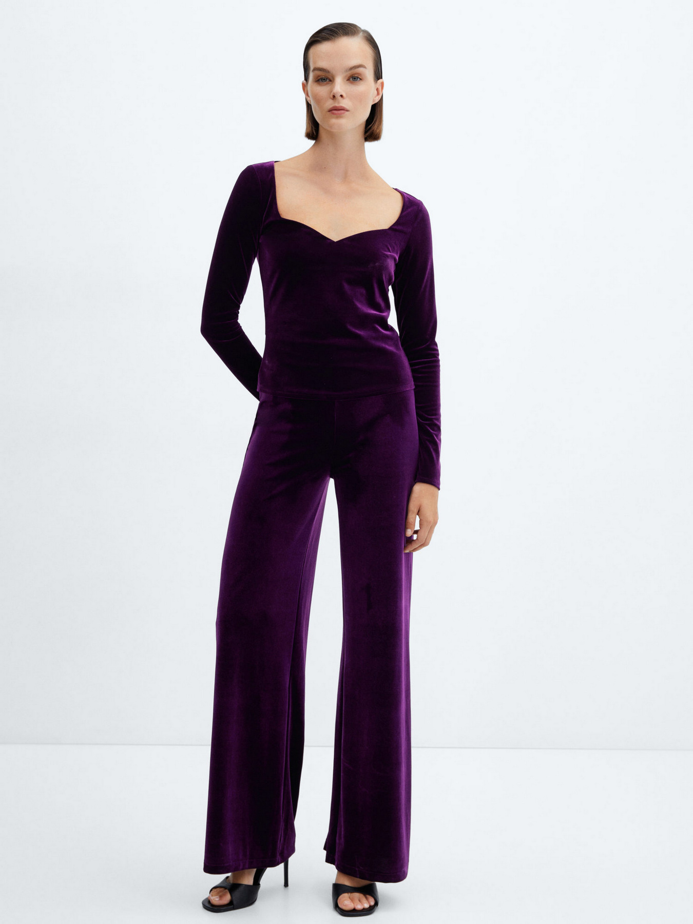 Палаццо MANGO Xenphant модель 57069109_65 Фото