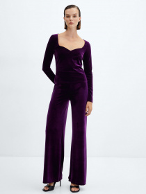 Палаццо MANGO Xenphant модель 57069109_65 Фото