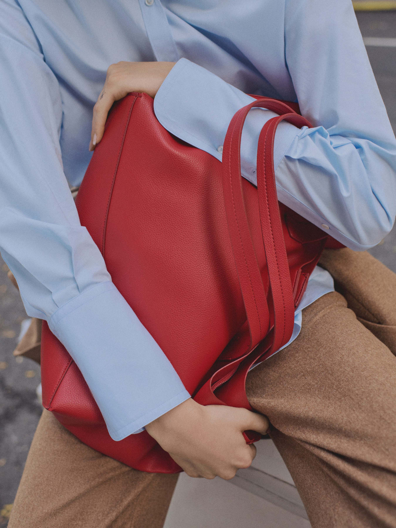 Шопер MANGO модель 87010278_70 Фото