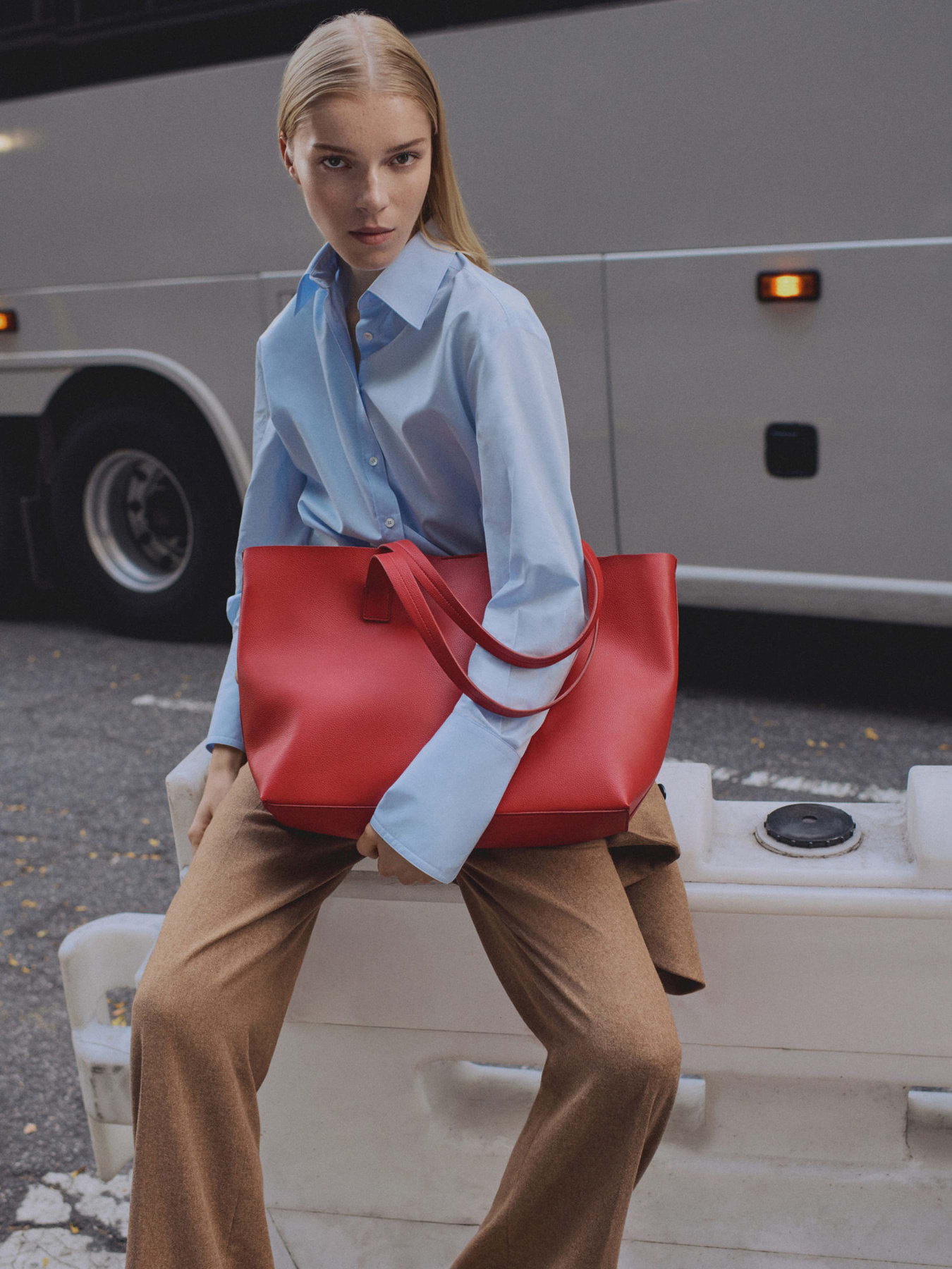 Шопер MANGO модель 87010278_70 Фото