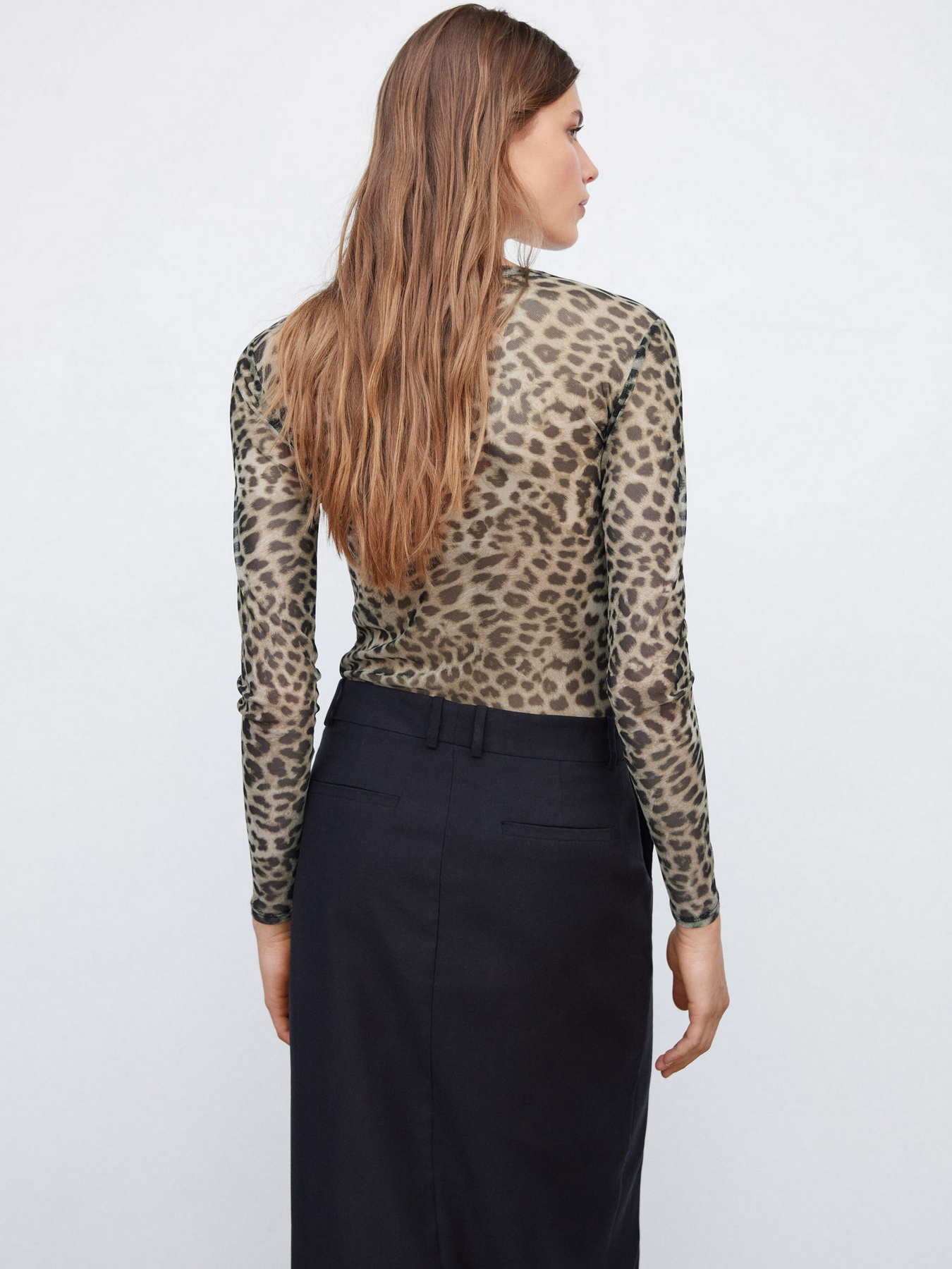 Лонгслив MANGO Claude модель 57054411_30 Фото