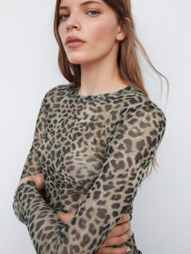 Лонгслив MANGO Claude модель 57054411_30 Фото