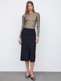 Лонгслів MANGO Claude модель 57054411_30 Фото