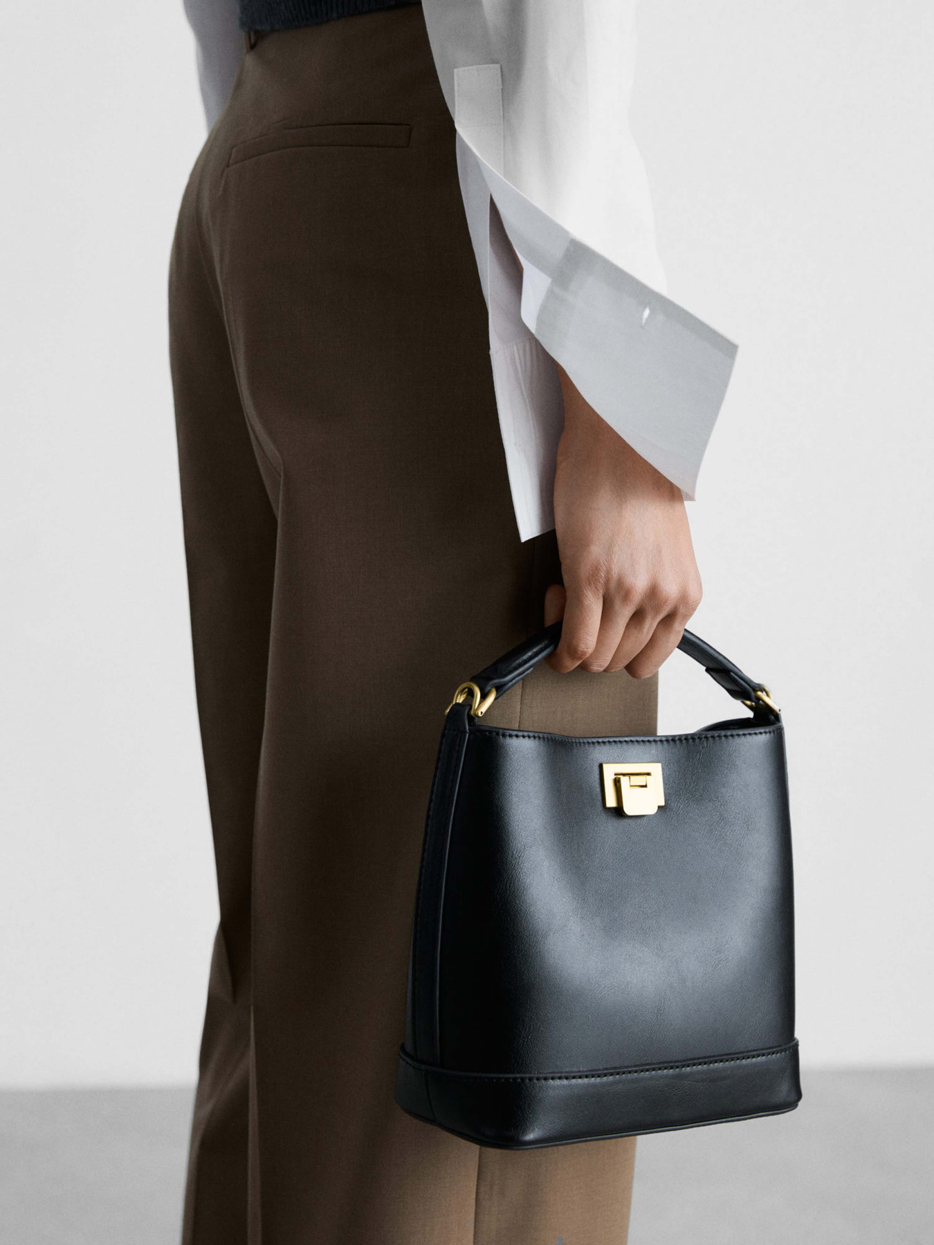 Кросс-боди MANGO модель 87030451_99 Фото