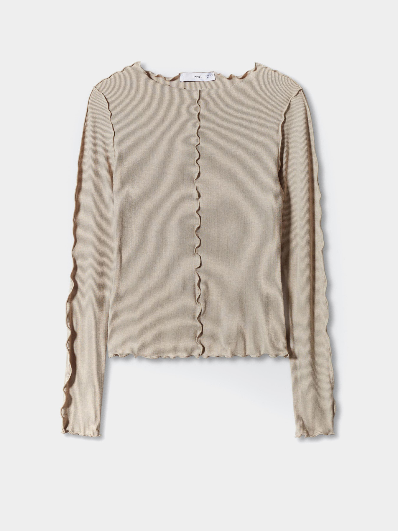 Лонгслів MANGO Kansas модель 57025982_8 Фото