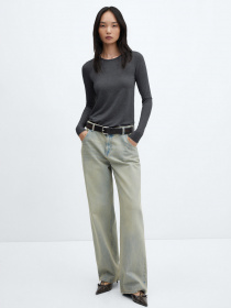 Лонгслів MANGO Lucy модель 57087731_96 Фото